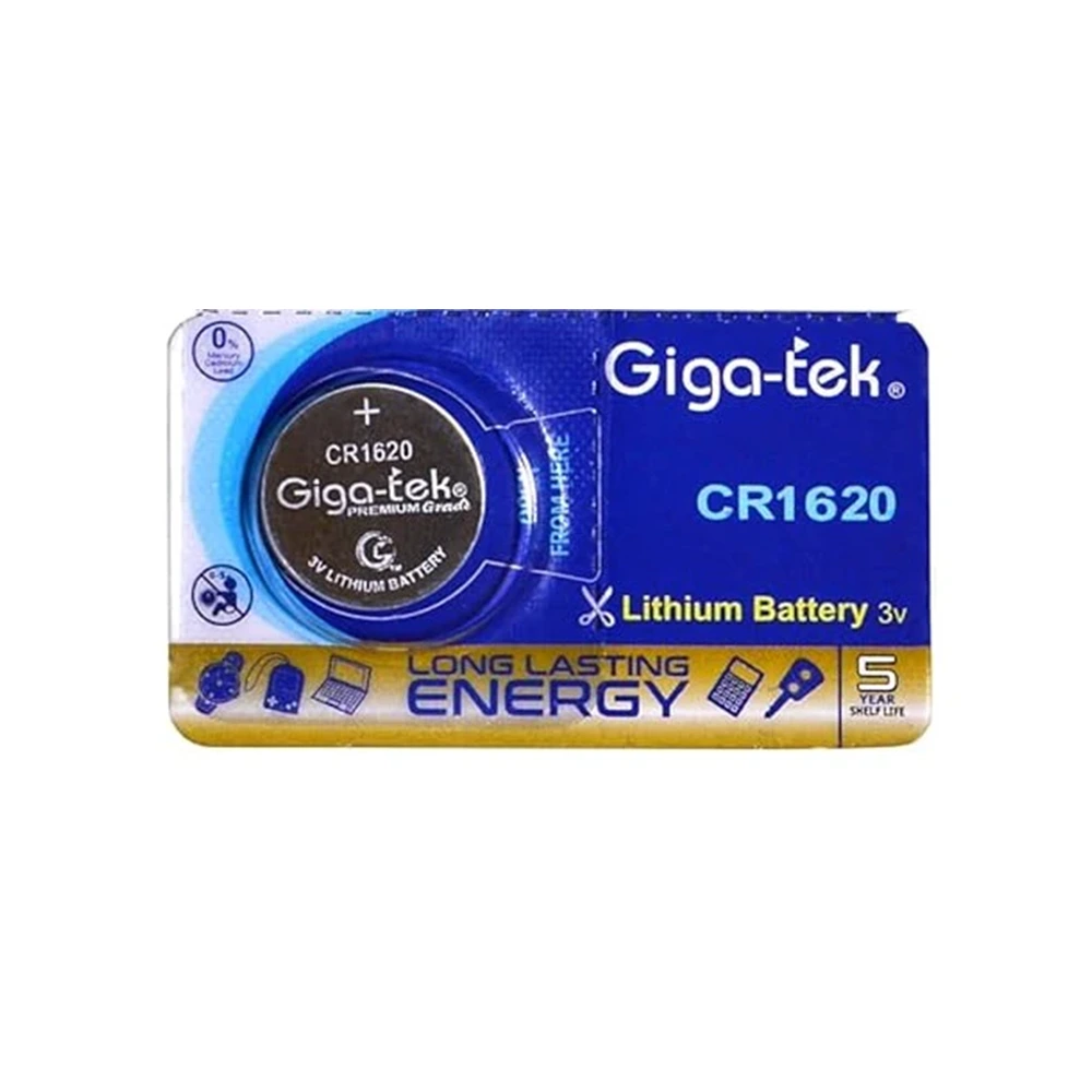 Gigatek Cmos Battery 3V CR1620 view 5